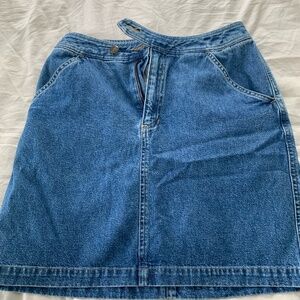 Short Jeans Skirt